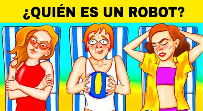 Halla al ROBOT en este acertijo; tienes solo 8 segundos