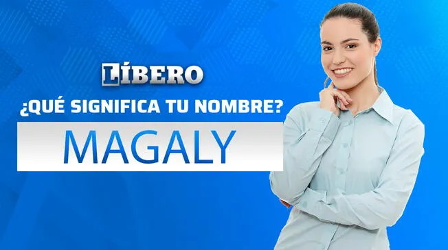 Magaly proviene del nombre Magdalena, la cual es una versión españolizada.