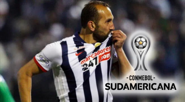 Hernán Barcos lidera el podio de goleadores de la Copa Sudamericana
