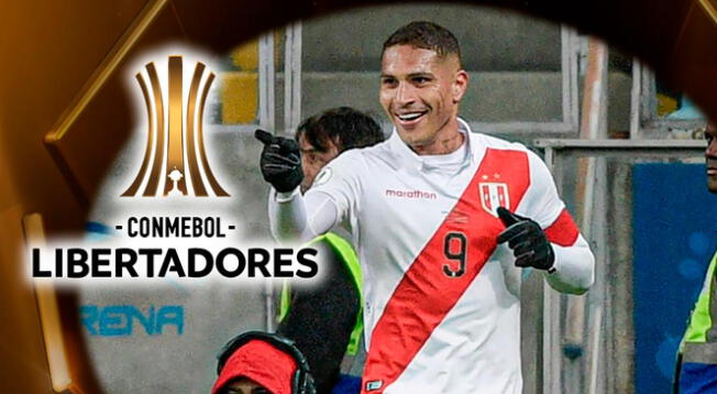 Paolo Guerrero alista su racha goleadora en Copa Libertadores