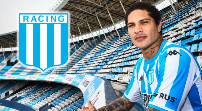 Paolo Guerrero fue anunciado en Racing Club