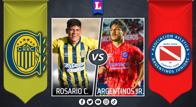 Rosario Central vs Argentinos Juniors por la fecha 1 de la Liga Profesional Argentina