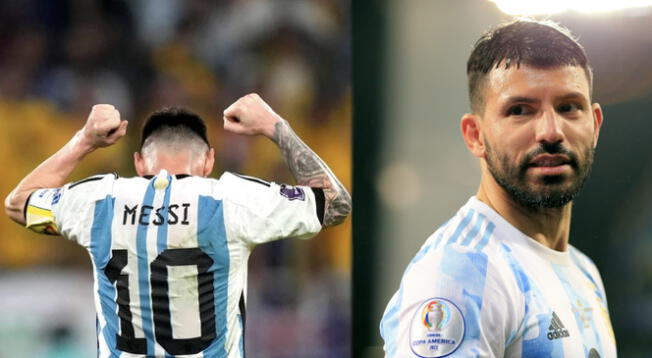 Agüero se refirió a la posibilidad de contar con Messi para el próximo Mundial.