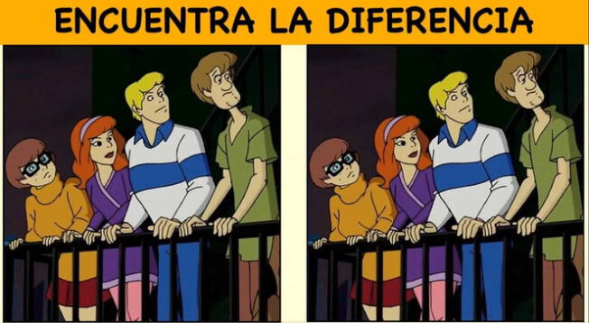 Encuentra el error en la foto de la pandilla de 'Scooby Doo' Encuentra el error en la foto de la pandilla de 'Scooby Doo'