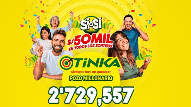 La Tinka resultados: consulta los números ganadores del 29 de enero