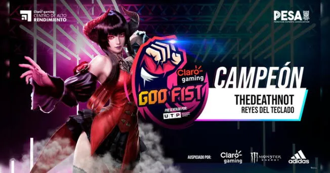 Claro gaming godfist s7 campeon thedeathnot