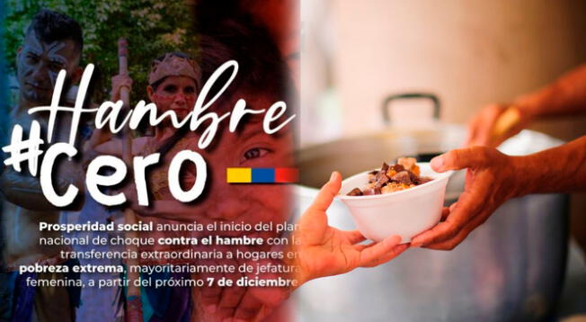 Bono Hambre Cero: Consulta si te corresponde acceder a este nuevo subsidio colombiano.