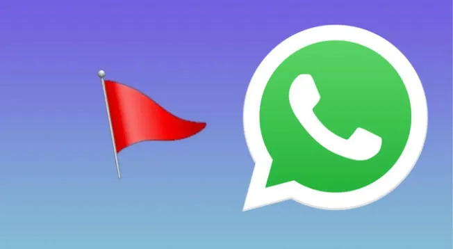 Descubre el significado de la bandera roja en WhatsApp.