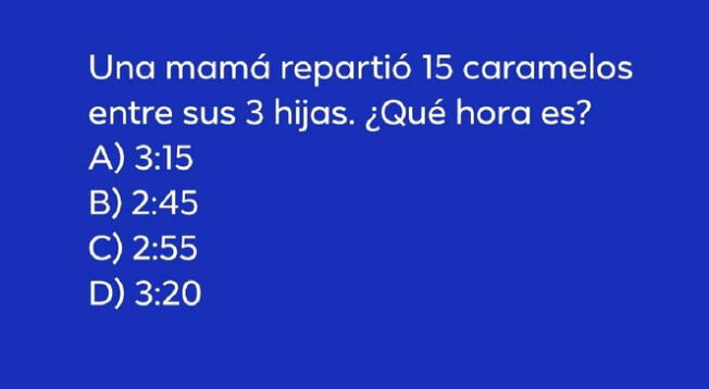 Identifica el horario en este acertijo viral de solo 10 segundos Identifica el horario en este acertijo viral de solo 10 segundos