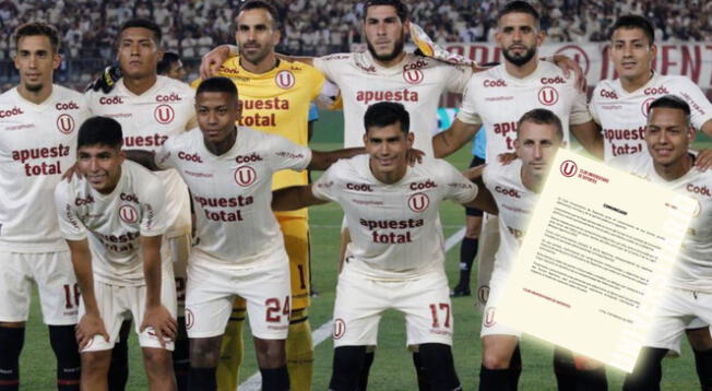 Universitario de Deportes emitió comunicado oficial sobre su participación en la Liga 1 2023