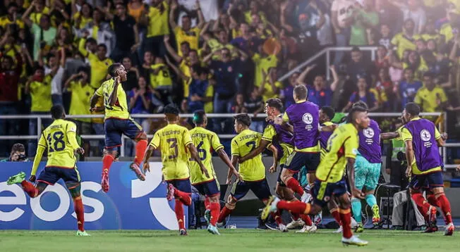Colombia vs Paraguay por el Sudamericano Sub 20