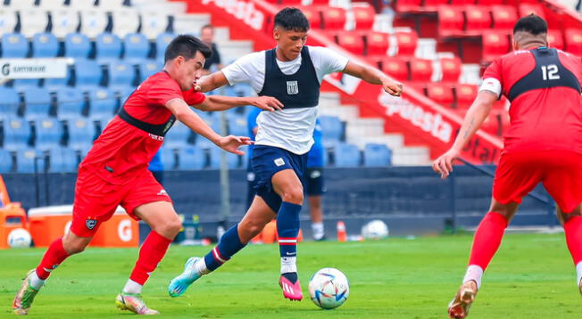 Alianza Lima goleó 3-0 a Cienciano en el primer partido amistoso