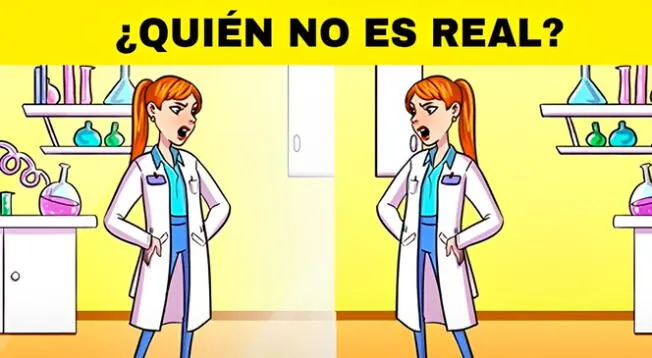 ¿Quién NO es real? Resuelve este desafí en solo 6 segundos ¿Quién NO es real? Resuelve este desafí en solo 6 segundos