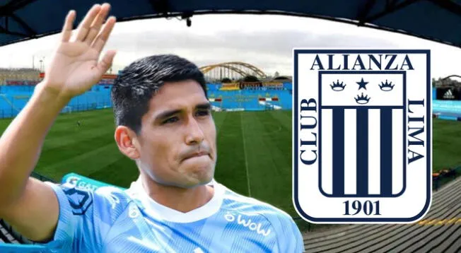 El atacante celeste reaccionó a la ausencia de Alianza Lima en el Alberto Gallardo.