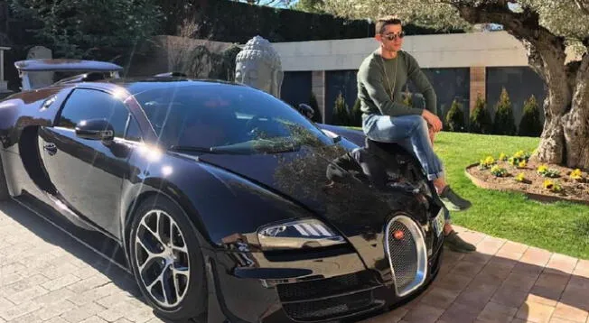 Cristiano Ronaldo y sus lujosos autos que tiene en su garage