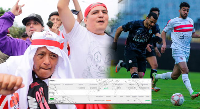 Peruano ganó más de 10 mil soles tras apostar módica cifra a exótica liga de Egipto