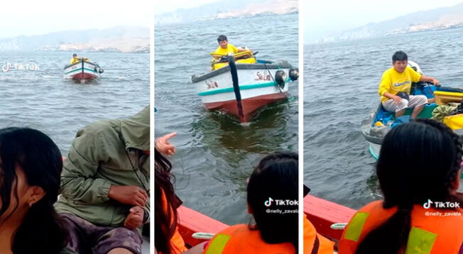 Los pasajeros no dudaron en sacar sus monedas para comprar helados y disfrutarlos en medio del mar.