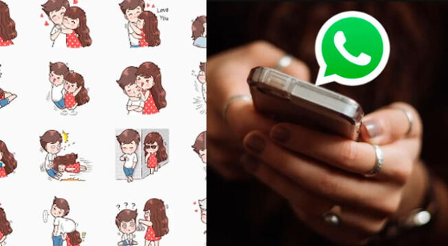 WhatsApp 2023: ¿Cómo descargar los mejores sticker para enviar por San Valentín?