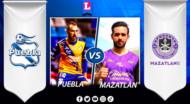 Puebla vs Mazatlán EN VIVO partido por la Liga MX