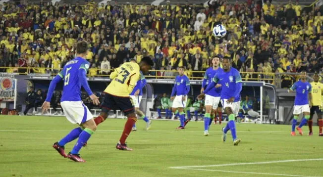 Brasil vs Colombia empataron por el hexagonal del Sudamericano Sub 20