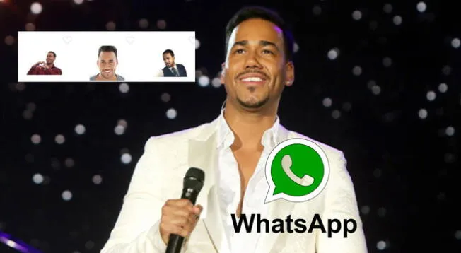 Así puedes descargar los mejores stickers de Romeo Santos en WhatsApp