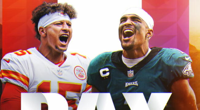 Se disputa el Super Bowl LVII entre  Eagles vs Chiefs