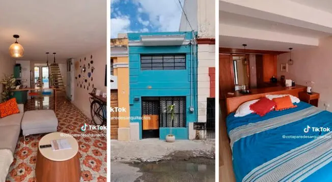 Los espacios dentro de la vivienda eran muy espaciosos, incluso contaban con una piscina.