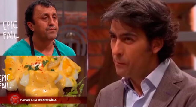 El chef chileno no pudo lograr convencer al jurado con este platillo peruano.
