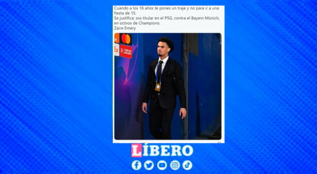Una buena vestimenta antes del encuentro por Champions League Una buena vestimenta antes del encuentro por Champions League