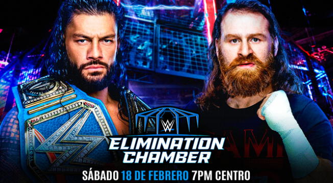 WWE Elimination chamber 2023, revisa la cartelera del evento