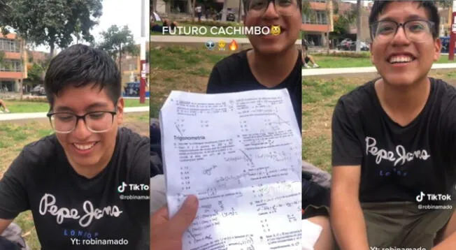 Un joven sorprendió a miles de personas por postular a la UNI.