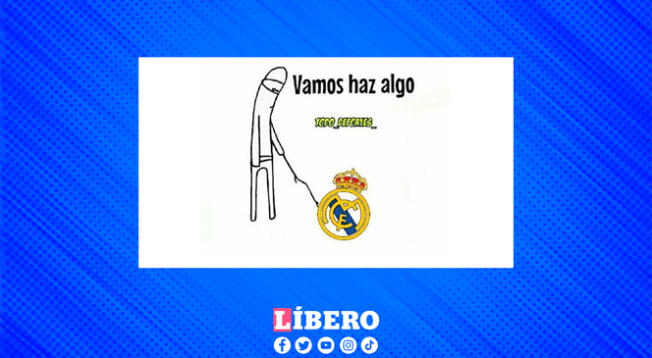 Los hinchas al ver que le anularon el gol al conjunto madrileño. Los hinchas al ver que le anularon el gol al conjunto madrileño.