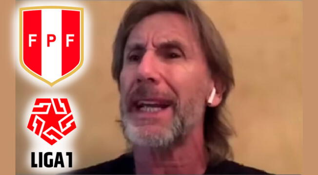 Ricardo Gareca habló de la disputa entre clubes de Liga 1 y FPF