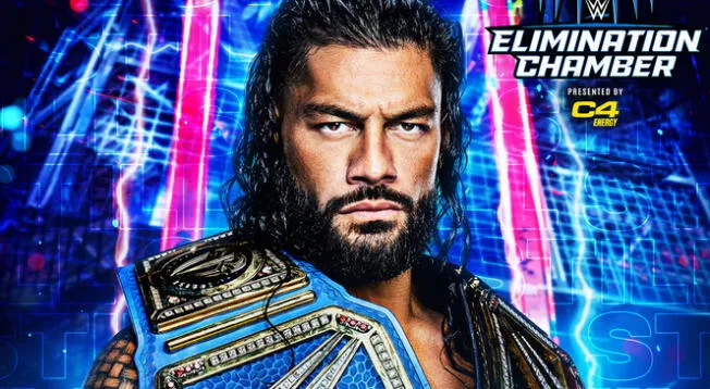Roman Reigns ganó Elimination Chamber 2023. Foto: WWE