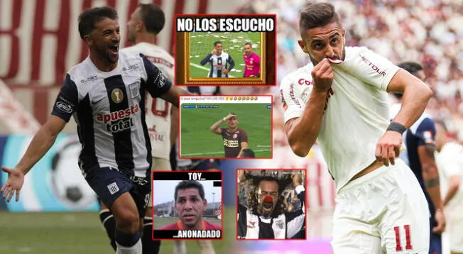 Alianza Lima logró imponerse ante Universitario y los memes invadieron las redes.