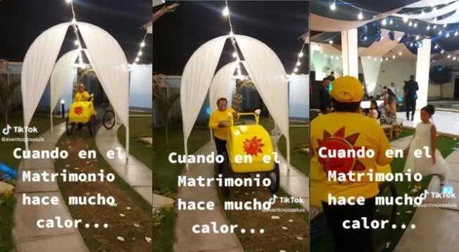 Heladera se volvió viral por ingresar a matrimonio para vender sus productos.