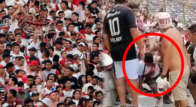 Hincha de Alianza Lima fue retirado del Estadio Monumental