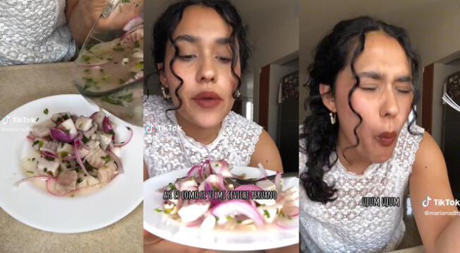 Una mexicana intentó hacer ceviche y fue duramente criticada.