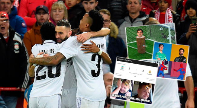 Real Madrid fue una máquina de goles, venció al Liverpool y los memes invaden las redes sociales