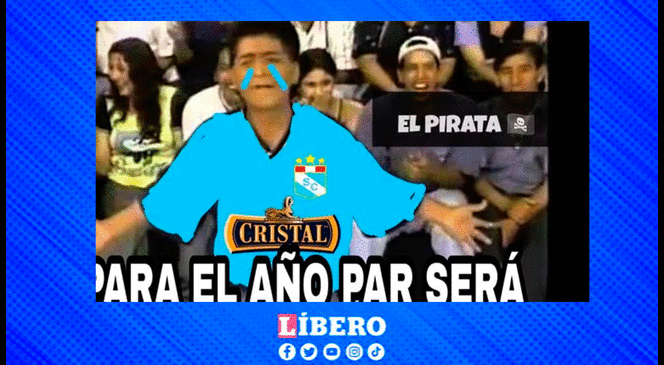 Cristal es víctima de memes tras caer de visita en la Copa Libertadores