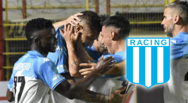 Paolo Guerrero marcó su primer gol con Racing ante San Martín de Formosa