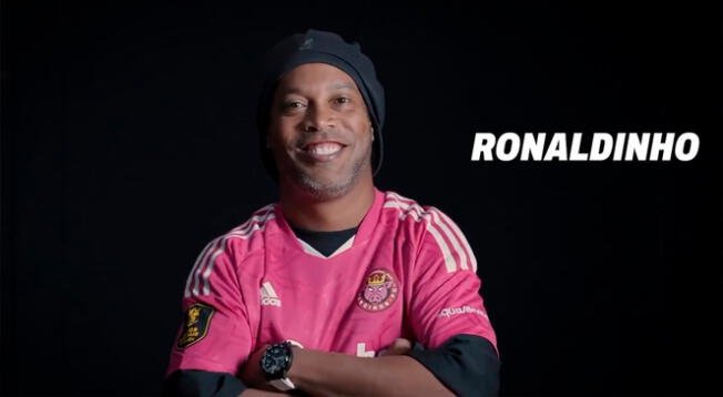 Ronaldinho es el flamante jale de club de la Kings League