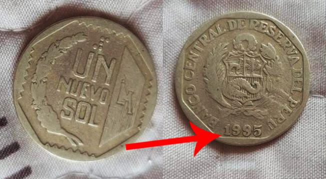 Moneda de 1 sol de 1995 estaría valorizada en una gran suma de dinero