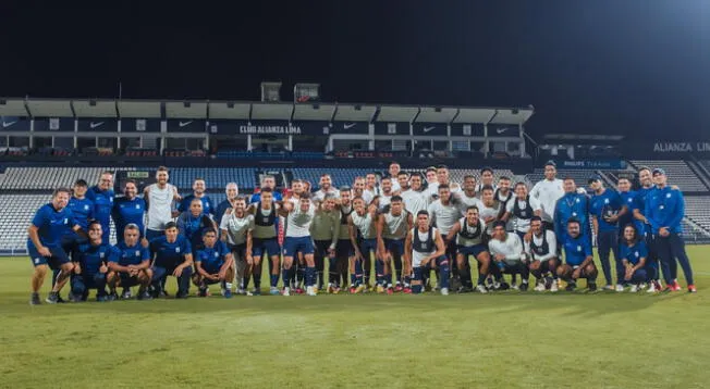 El 'Chicho' Salas definió anoche el once de Alianza que recibirá a Vallejo en Matute.