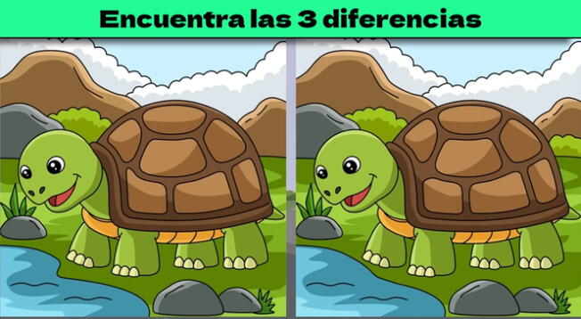 Reto visual extremo: tienes 8 segundos para encontrar las diferencias