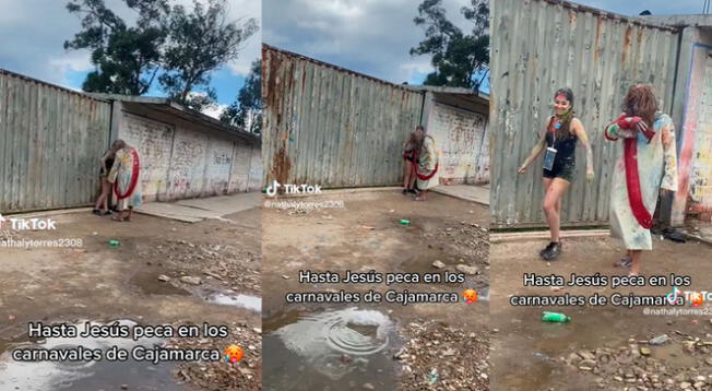 Captan a 'Jesús' en curiosa escena y se vuelve viral en TikTok