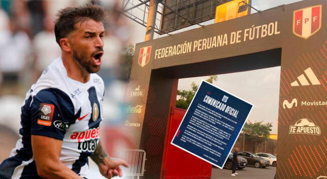 Alianza Lima hizo fuerte comunicado contra FPF