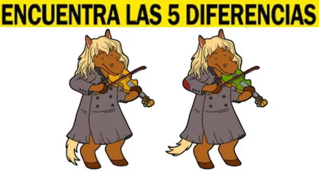 ¿Podrás ver todas las diferencias en este ejercicio? Tienes solo 7 segundos para lograrlo ¿Podrás ver todas las diferencias en este ejercicio? Tienes solo 7 segundos para lograrlo