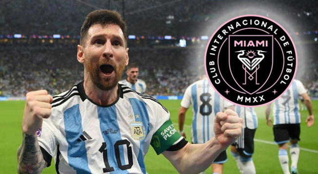 Inter Miami quiere tener a dos campeones del mundo con Argentina