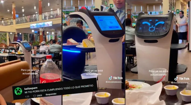 ¿Ya estamos en Lima York? Restaurante limeño sorprende con 'mozos robot'. ¿Ya estamos en Lima York? Restaurante limeño sorprende con 'mozos robot'.